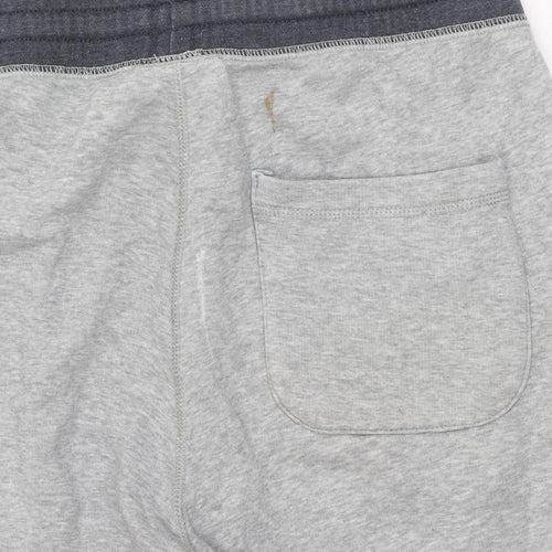 Converse Men's Grey Jogger Trousers Size S