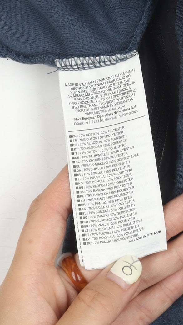 Nike Men's Blue Small Jogger Trousers, Gym Ready