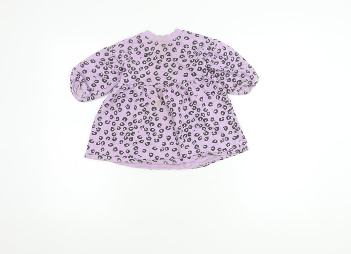 Next Unisex Animal Print Jumper - 12-18 Months, Cotton Blend