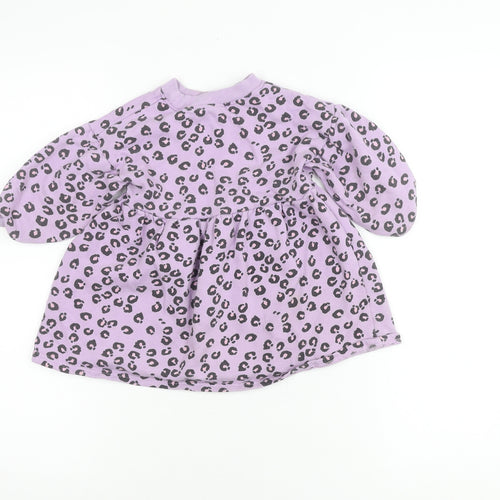 Next Unisex Animal Print Jumper - 12-18 Months, Cotton Blend