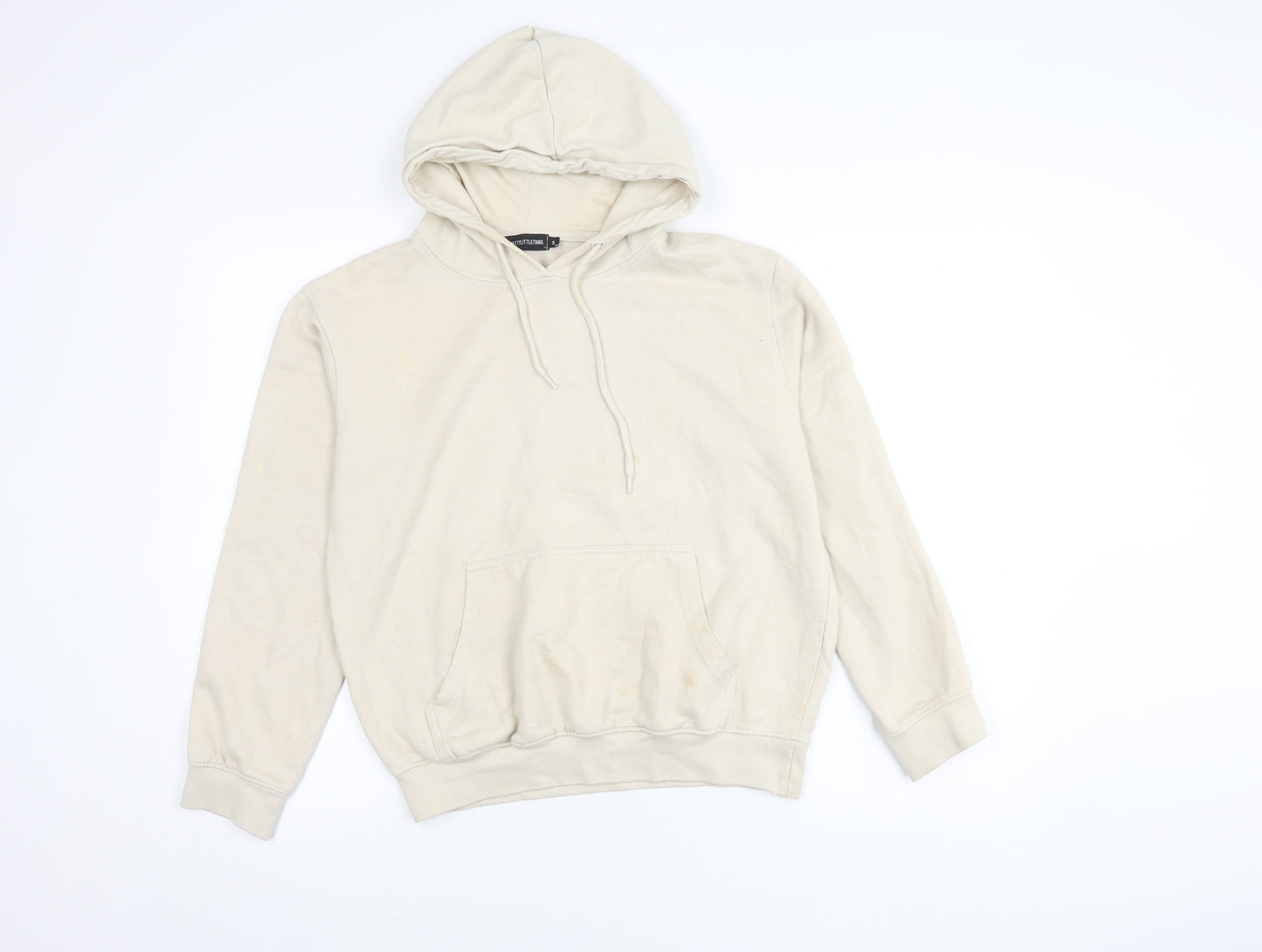 PrettyLittleThing Women's Beige Hoodie Size S