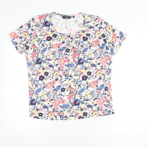 Isle Essentials Women's Floral T-Shirt M Multicoloured