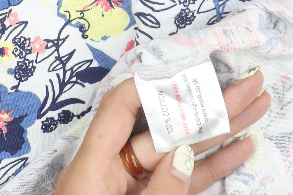 Isle Essentials Women's Floral T-Shirt M Multicoloured