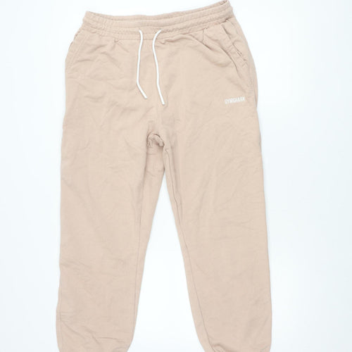 Gymshark Women's Beige Jogger Trousers M
