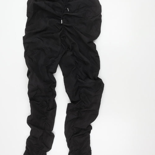 Pretty Little Thing Women's Black Joggers Size 8, Casual