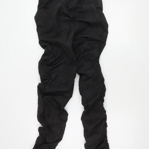 Pretty Little Thing Women's Black Joggers Size 8, Casual