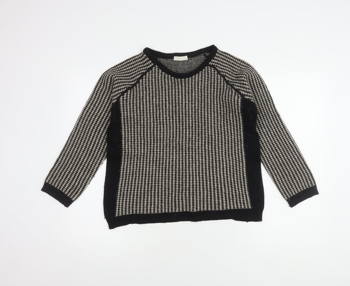 Whistles Women’s Black Geometric Pullover Jumper