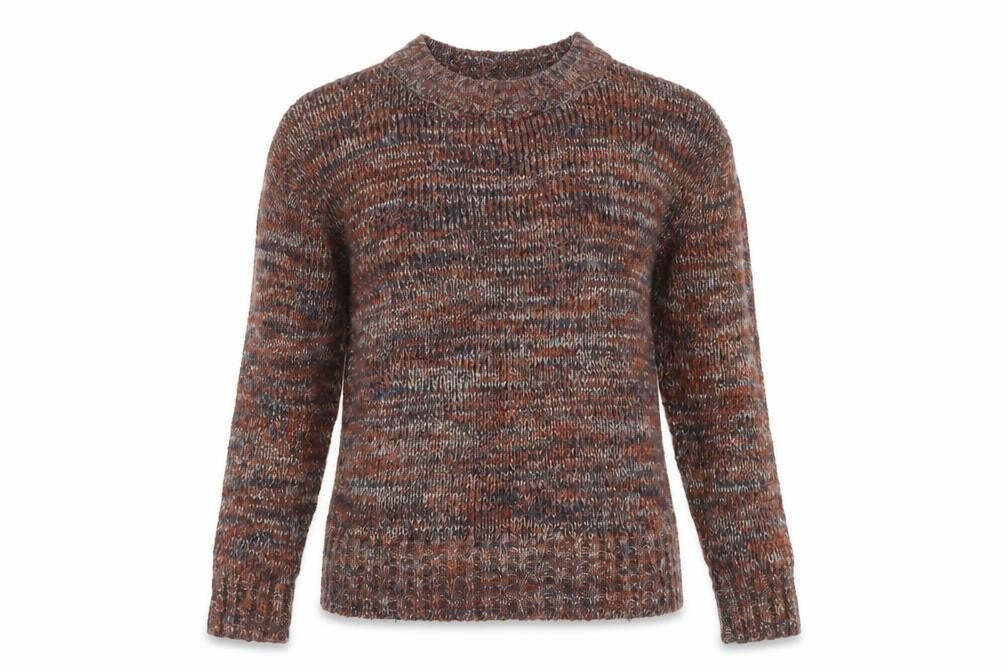 Front view of FatFace Women's Multicoloured Chunky-Knit jumper