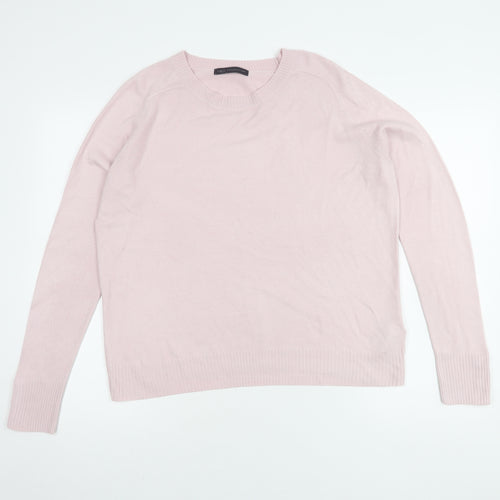Marks & Spencer Women's Pink Pullover Jumper, Size 14