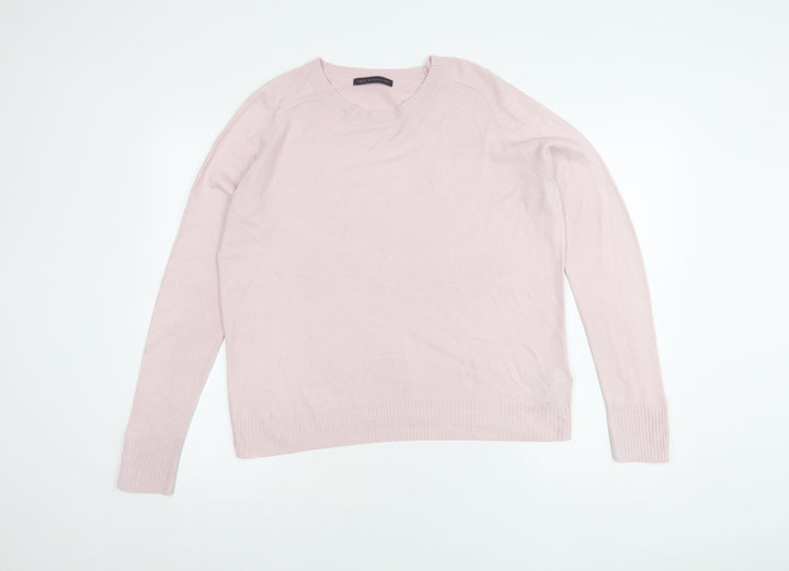 Marks & Spencer Women's Pink Pullover Jumper, Size 14