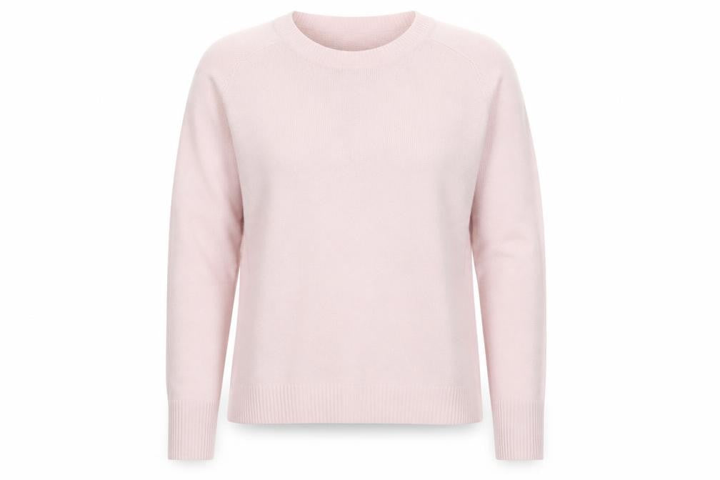 Front view of Marks & Spencer Women's Pink jumper, size 14