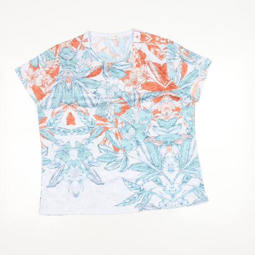 Forever One Women's Multicoloured Floral XL T-Shirt