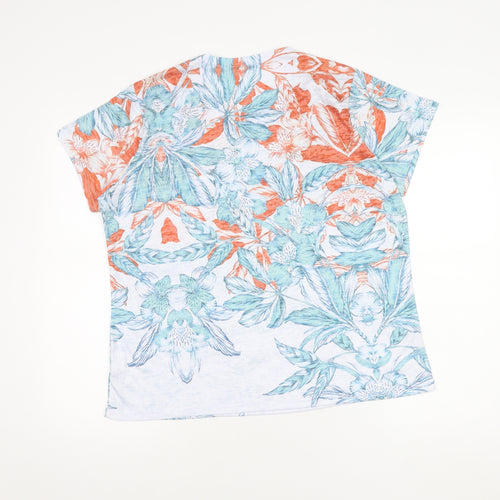 Forever One Women's Multicoloured Floral XL T-Shirt