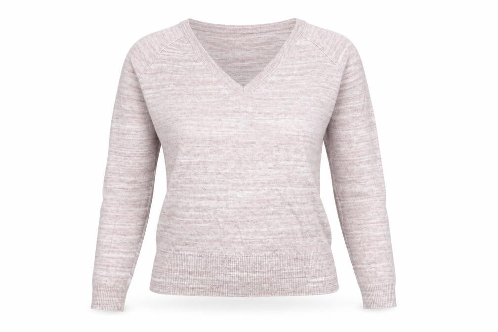 Front view of Next Women's Multicoloured V-Neck jumper, size 6