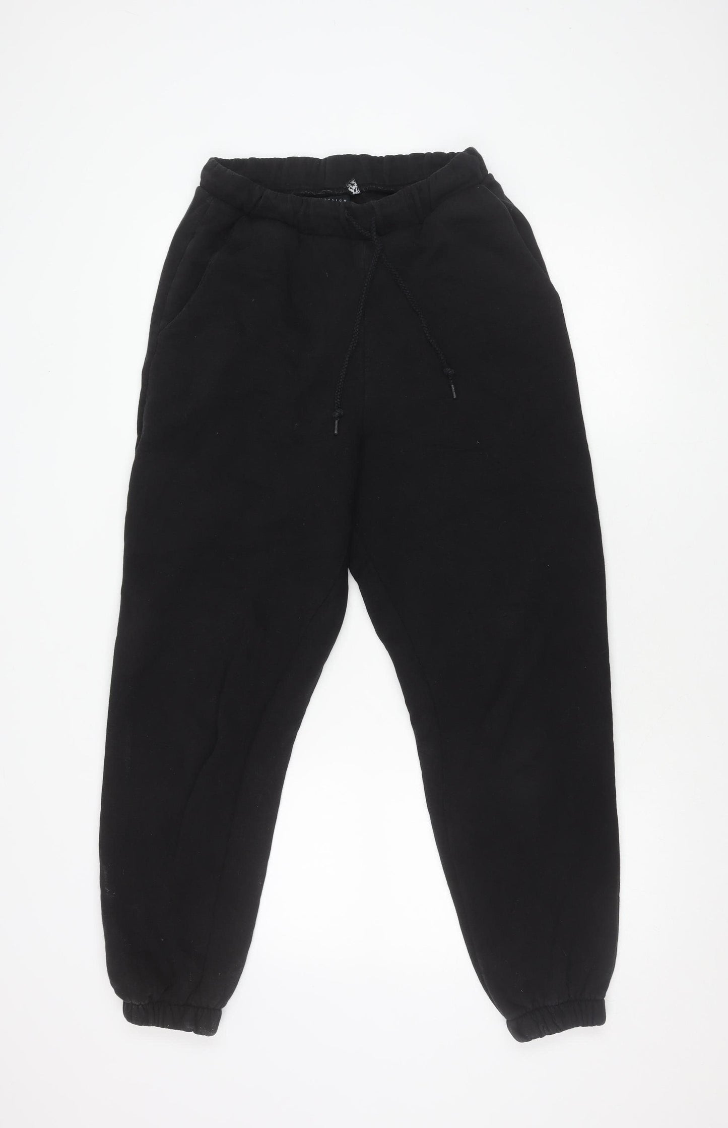 ASOS DESIGN Women’s Black Joggers, Size 10, Casual