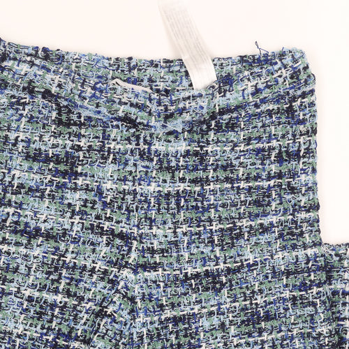 Zara Women's Multicoloured Geometric Trousers Size 10