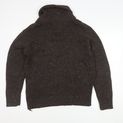 Marks and Spencer Men's Brown Acrylic Jumper M