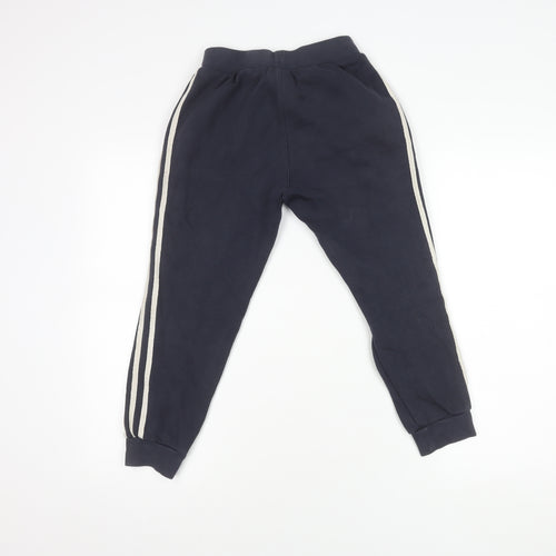 Adidas Boys Blue Jogger Trousers 10 Years