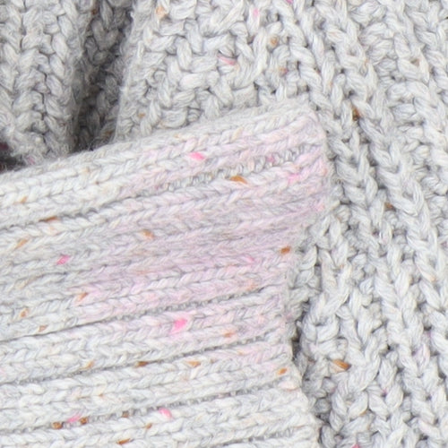 Next Women's Grey Mock Neck Pullover Jumper Size 12