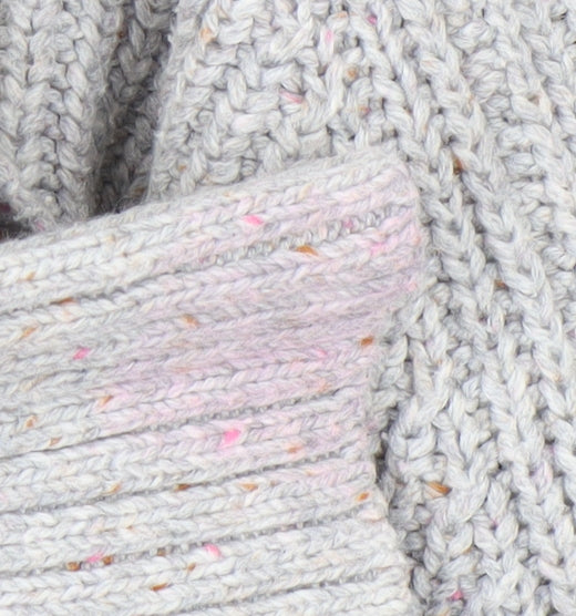 Next Women's Grey Mock Neck Pullover Jumper Size 12