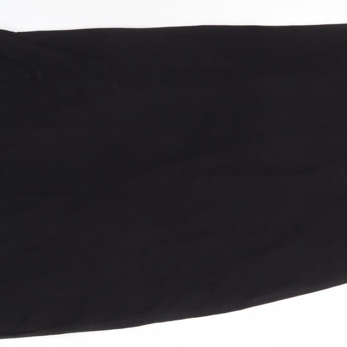 Jones Wear Women's Black XL Striped Shift Dress
