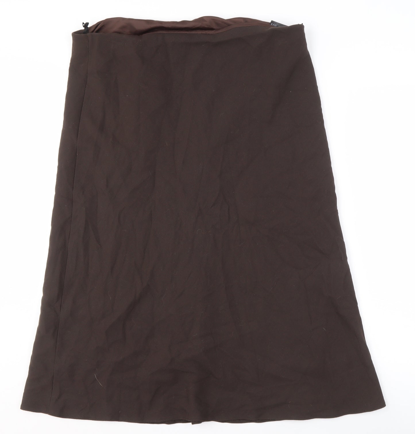 Marks and Spencer Women's Brown Long Pencil Skirt Size 16