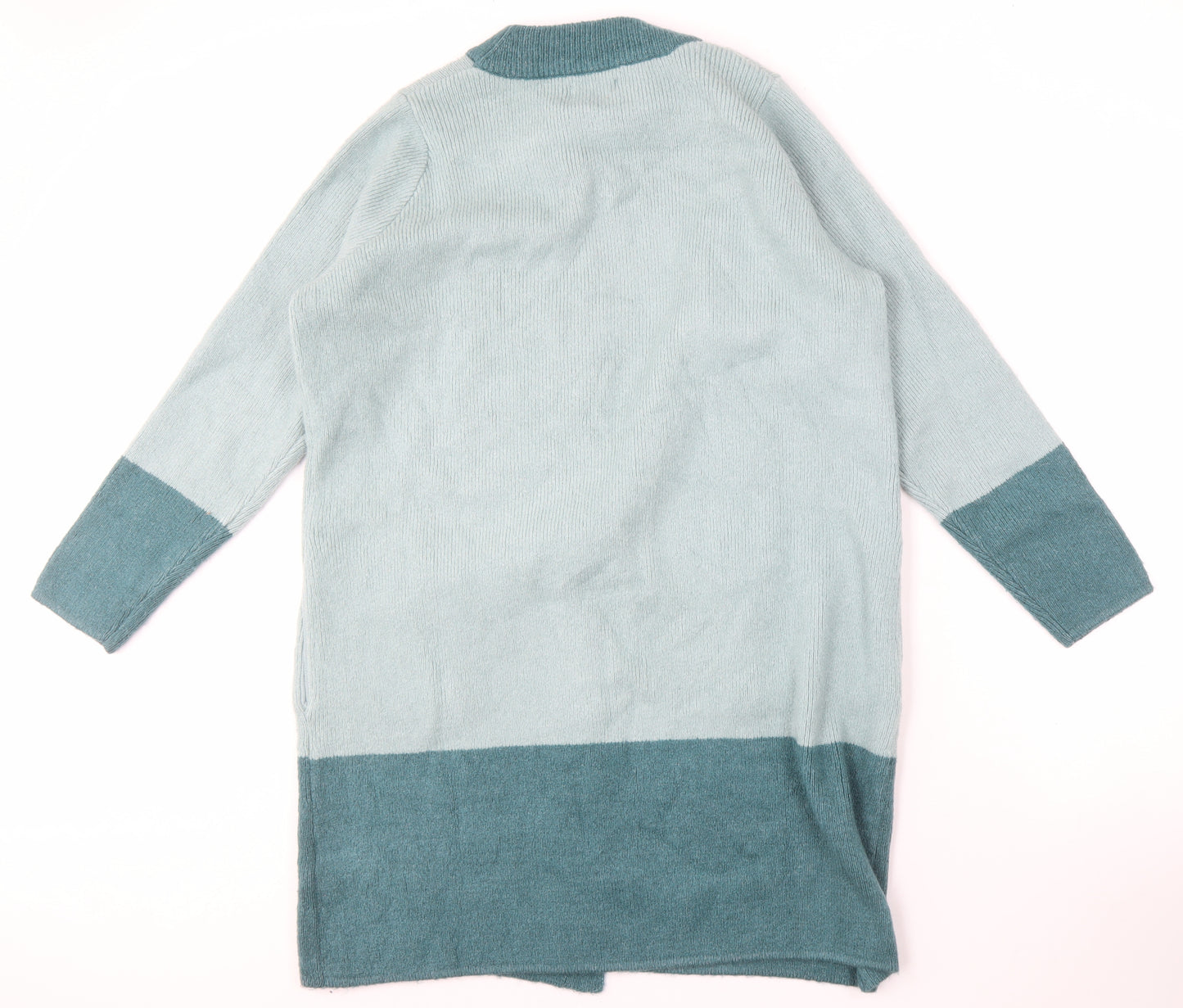 Cotton Traders Women's Green High Neck Jumper Size 14