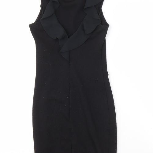 Pull&Bear Women's Black Sheath Dress S