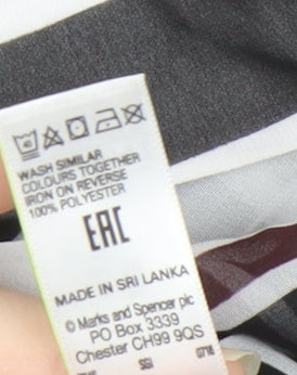 Marks and Spencer Women Multicoloured Striped Button-Up Shirt