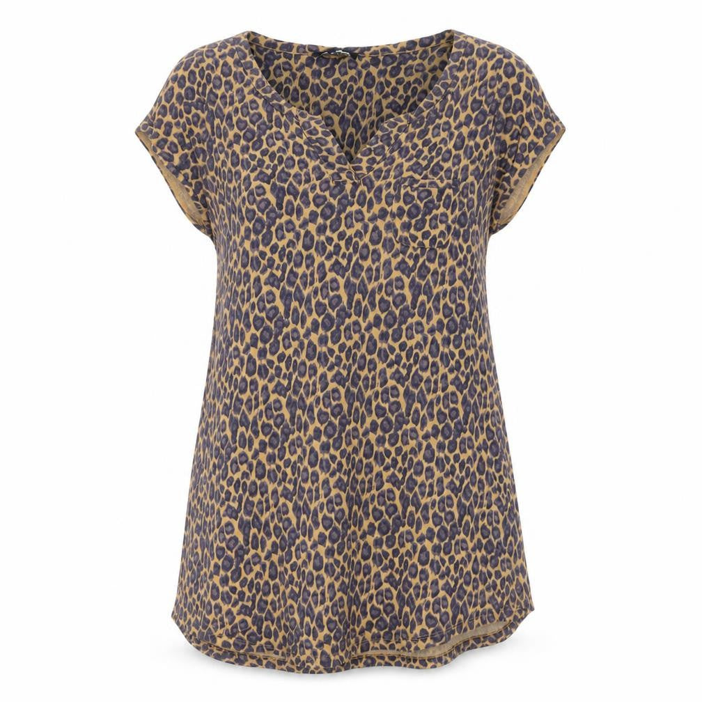 Front view of Next Women's Multicoloured Animal Print Dress, size 14