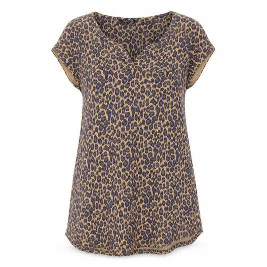 Front view of Next Women's Multicoloured Animal Print Dress, size 14