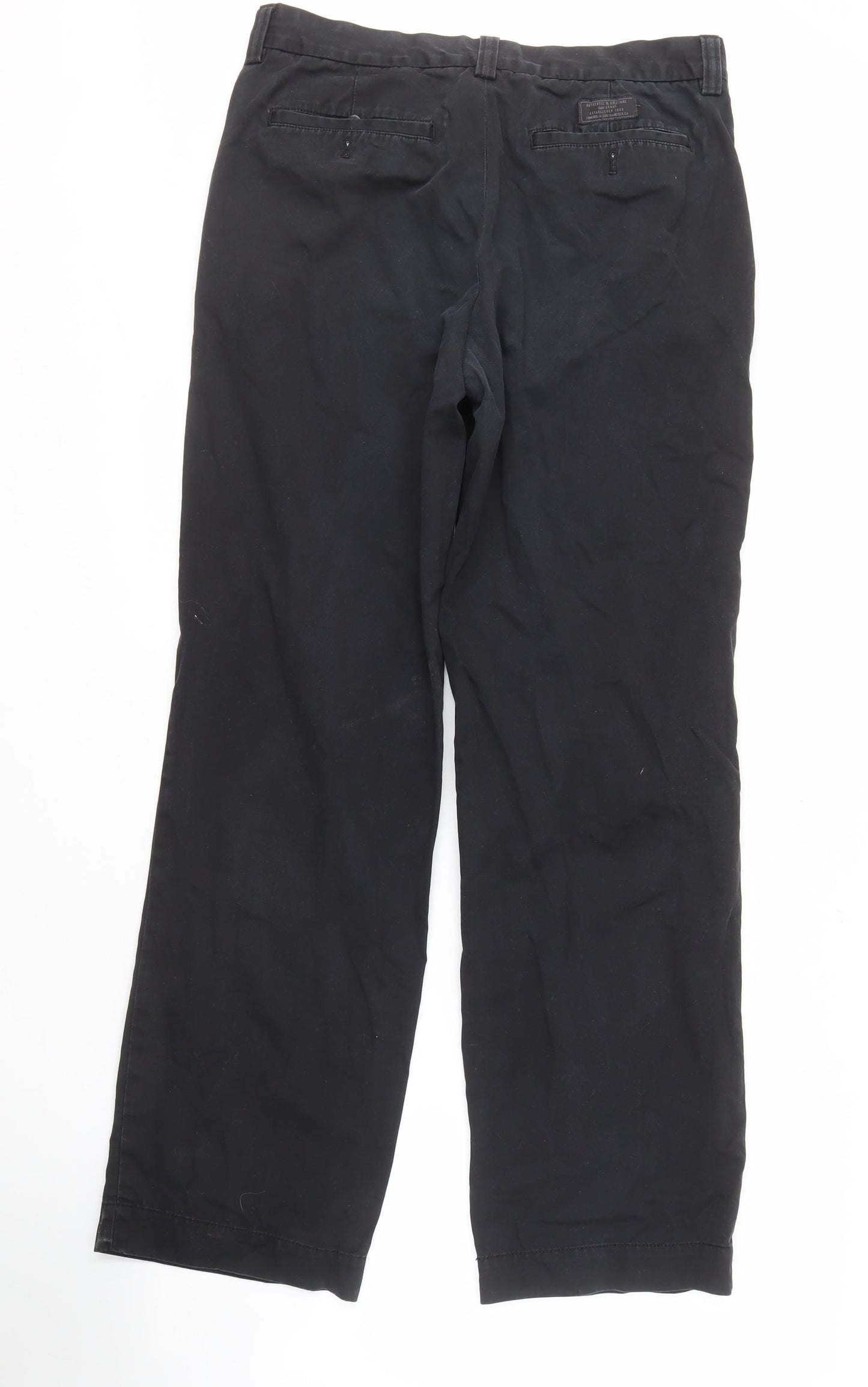 Gap Men's Black Chino Trousers, Size 32