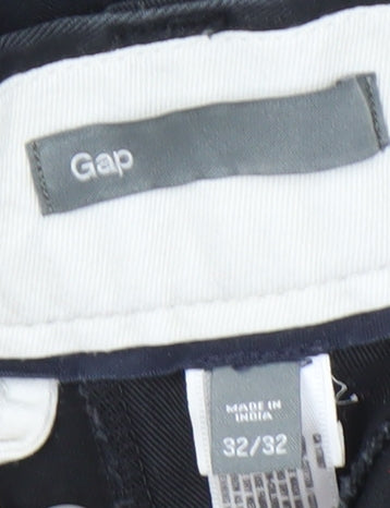 Gap Men's Black Chino Trousers, Size 32