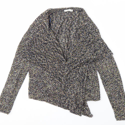 Zara Women’s Multicoloured Open Front Cardigan Knit S