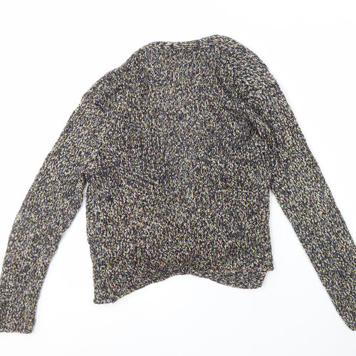 Zara Women’s Multicoloured Open Front Cardigan Knit S