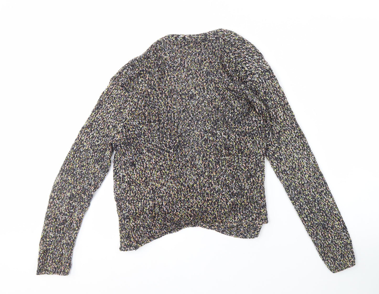 Zara Women’s Multicoloured Open Front Cardigan Knit S