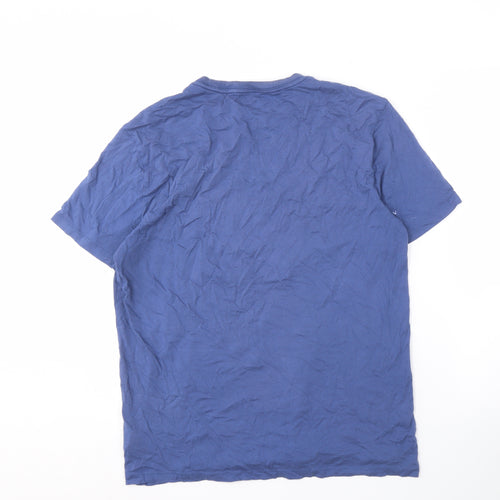 GAP Men's Blue Medium Crew Neck Patriotic T-Shirt