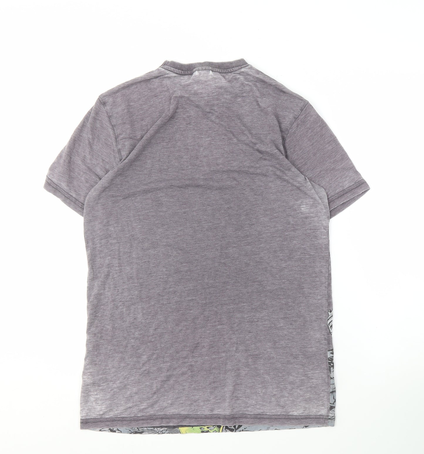 Marvel Comics Men's Grey Hulk Graphic T-Shirt, M