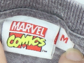 Marvel Comics Men's Grey Hulk Graphic T-Shirt, M