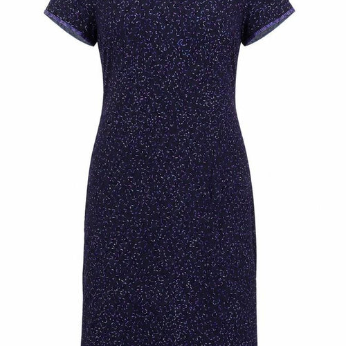 Debenhams Women's Multicoloured Beaded Sheath Dress Size 14