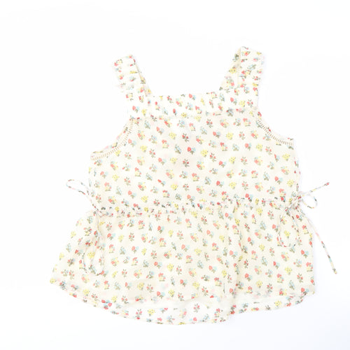 Hush Women's Floral Sleeveless Blouse, Size 14