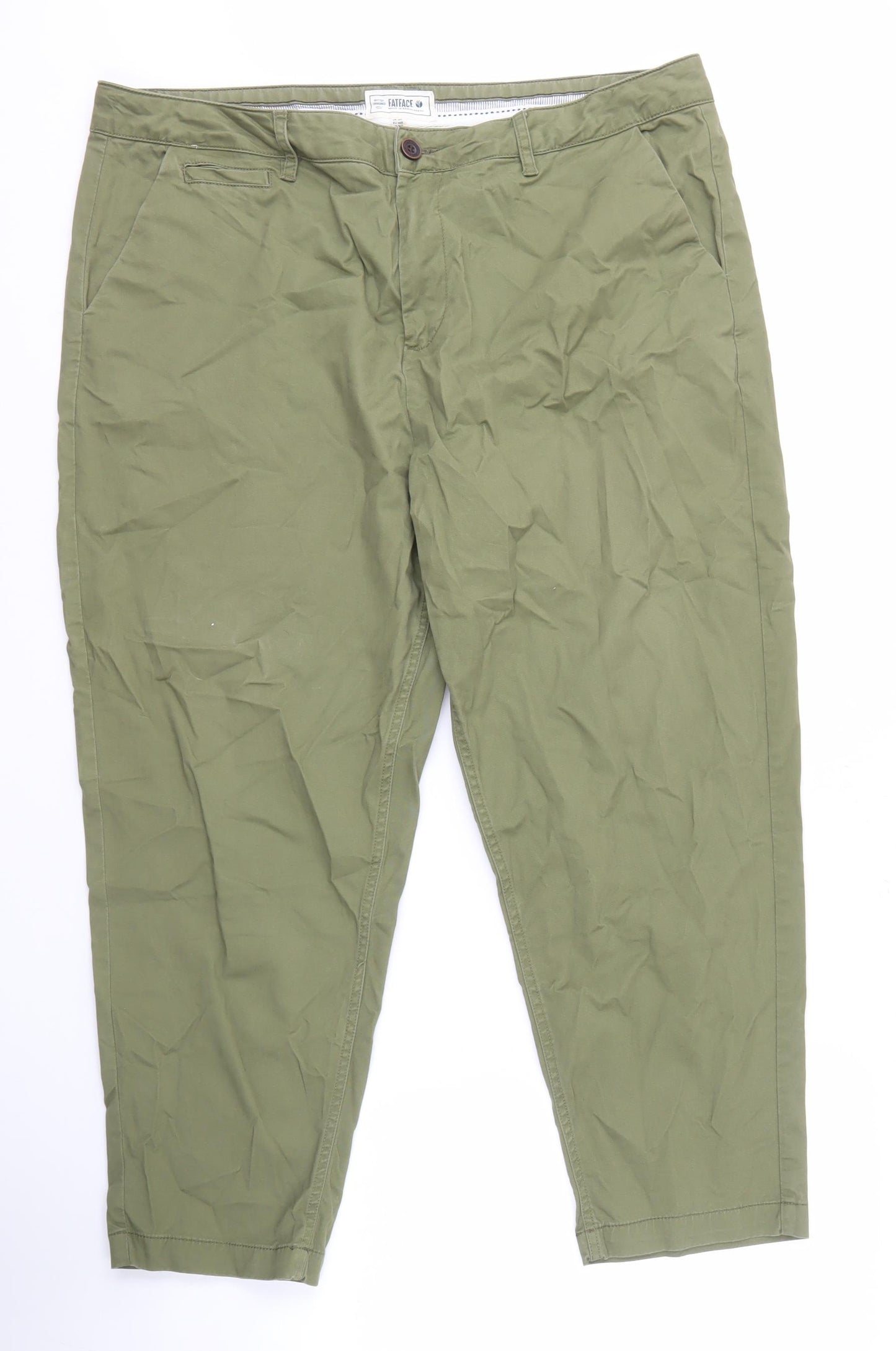 FatFace Women's Green Chino Trousers Size 18