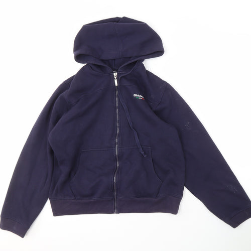 Diadora Women's Blue Full Zip Hoodie Size 12
