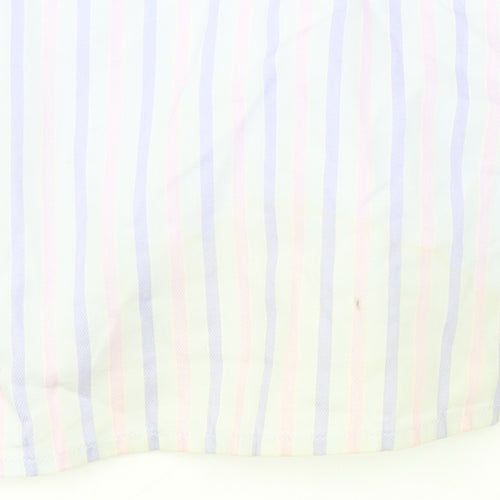 Savoy Taylors Guild Men's Multicoloured Striped Shirt - Size 16
