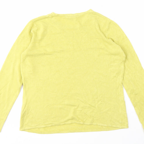 Bonmarché Women's Yellow Pullover Jumper Size 12/14