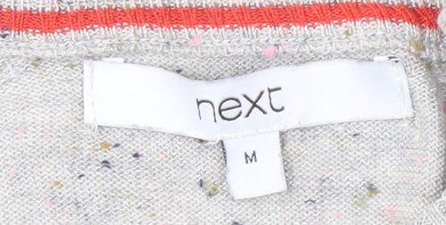 Next Women's Grey Polka Dot Pullover Jumper M