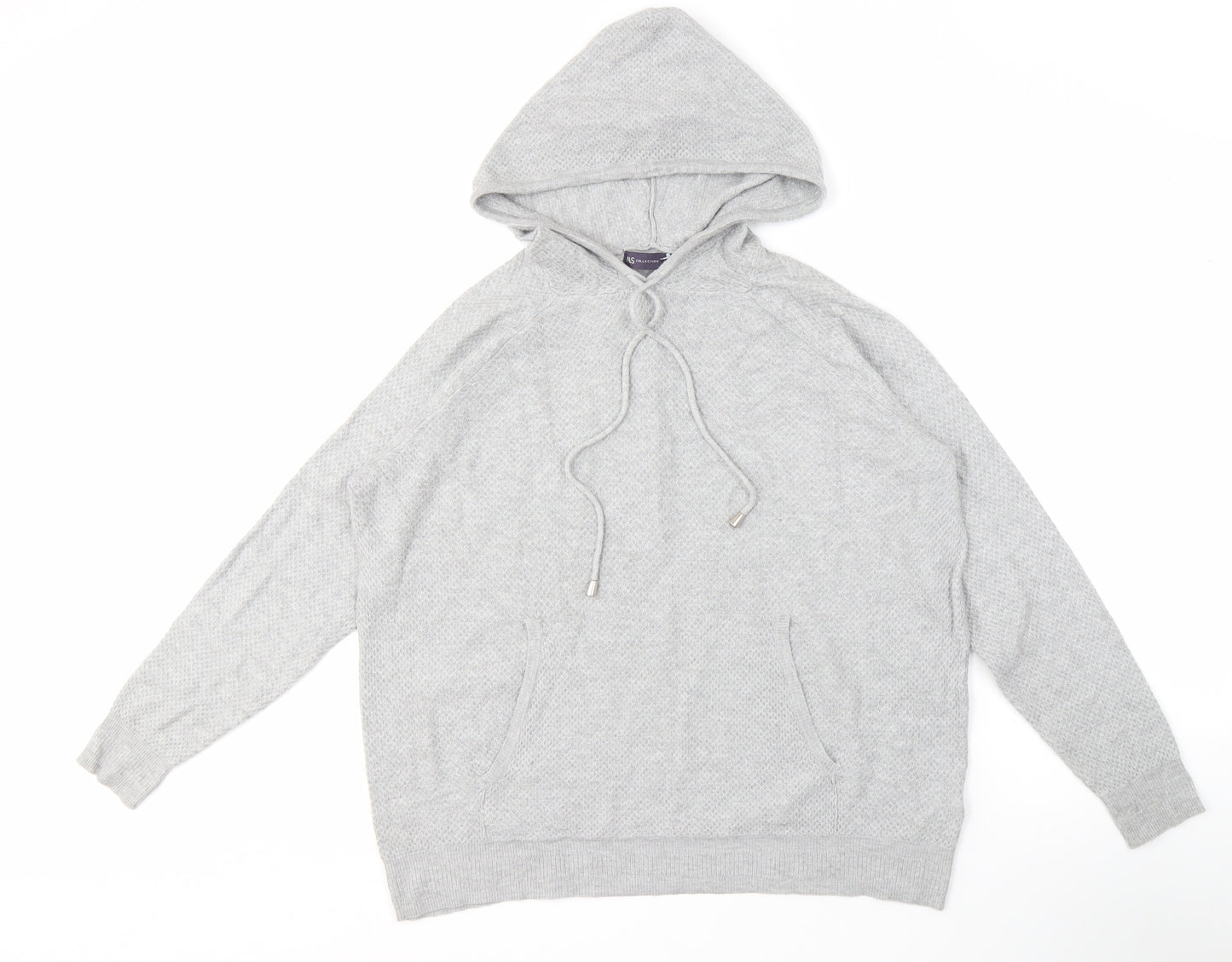 Marks and Spencer Women's Grey Hooded Lightweight Hoodie