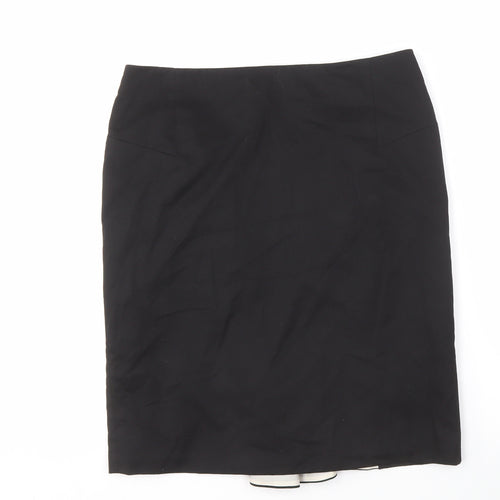 Warehouse Women's Black Pencil Skirt Size 14