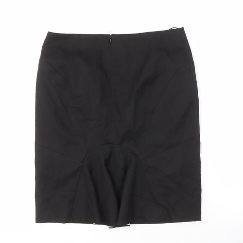 Warehouse Women's Black Pencil Skirt Size 14