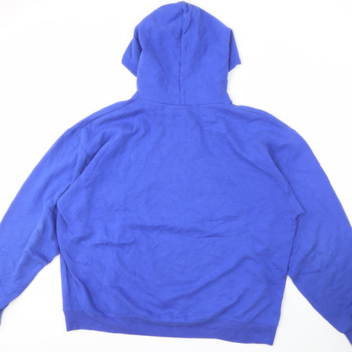 Champion Men's Blue XL Pullover Hoodie